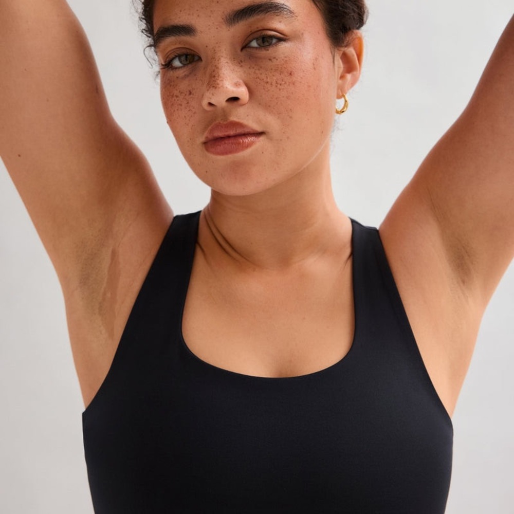 Girlfriend Collective Paloma Bra in Black